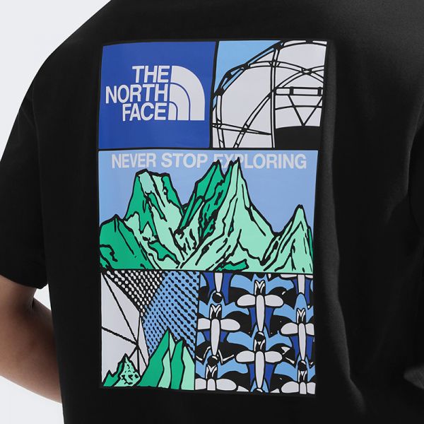 北面男女同款TDC印花系列短袖T恤户外透气新款TheNorthFace|8GZ0