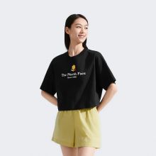 北面女纯棉时尚短款短袖T恤户外休闲透气夏新款TheNorthFace|8DCE