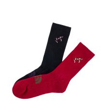 北面马年中筒运动袜男女款两双装户外透气新款TheNorthFace|8F5M