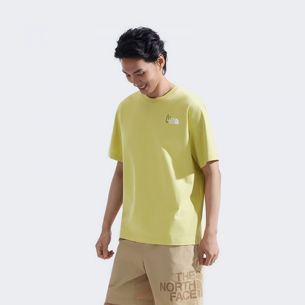 北面男女同款纯棉印花短袖T恤户外透气夏新款TheNorthFace|8DBV
