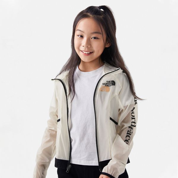 TheNorthFace北面童装皮肤衣防泼溅夹克女童户外23春夏新款|82TI