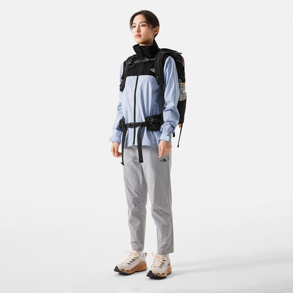 TheNorthFace北面冲锋衣女SANGRO户外樱花粉秋新款防水透汽|7WCK