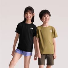 北面儿童速干短袖T恤男女童24/7户外透气TheNorthFace|8DF2
