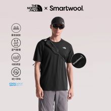 【北面Smartwool联名】美利奴羊毛打底T恤男TheNorthFace|8J2W