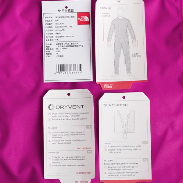 下MTheNorthFace北面春夏新品防水透气耐磨户外防风女夹克|3LBK