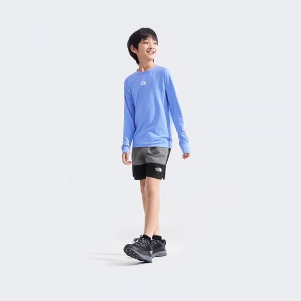 北面童装Class V男童防晒遇水现花运动短裤户外TheNorthFace|8BE8