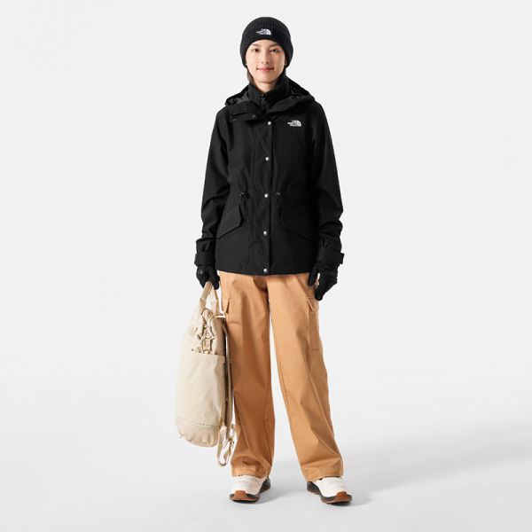 TheNorthFace北面三合一冲锋衣女户外防水透汽抓绒内胆新款|7QSM