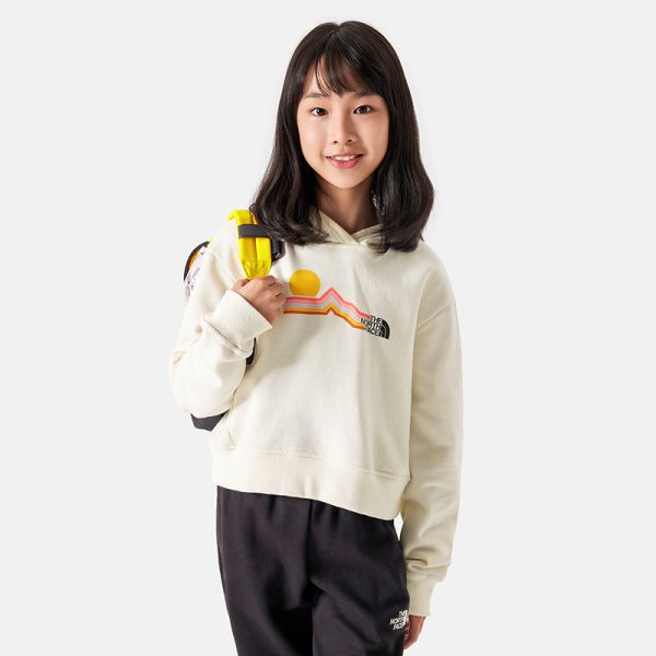 TheNorthFace北面童装针织连帽卫衣女童户外保暖23秋冬新款|84LX
