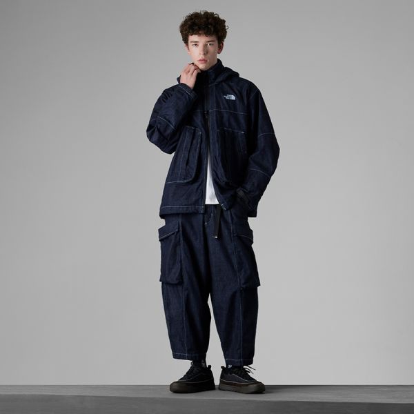 北面UE设计师款宽松廓形牛仔外套软壳衣男户外TheNorthFace|8A8P