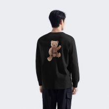 北面男女同款长袖T恤小熊T恤户外运动休闲新款TheNorthFace|8F0J