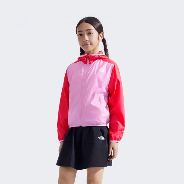 北面童装Cyclone儿童户外多效衣防风溯水防晒衣女TheNorthFace|8ANN