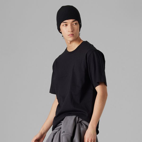 北面UE男短袖T恤经典罗纹圆领户外舒适透气新款TheNorthFace|8C7Q