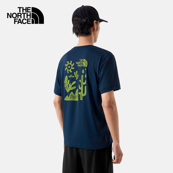 TheNorthFace北面SUN CHASE UPF防晒抗菌吸湿排汗T恤男户外|88GW