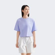 北面女高腰短款纯棉短袖T恤运动户外透气新款TheNorthFace|8DCF