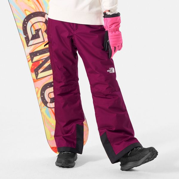 TheNorthFace北面童装女童滑雪裤夹棉裤防水户外23秋冬新款|82Y7