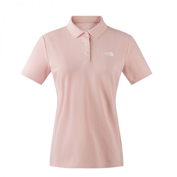 TheNorthFace北面短袖Polo女吸湿UPF防晒衣户外夏季新款|89T8