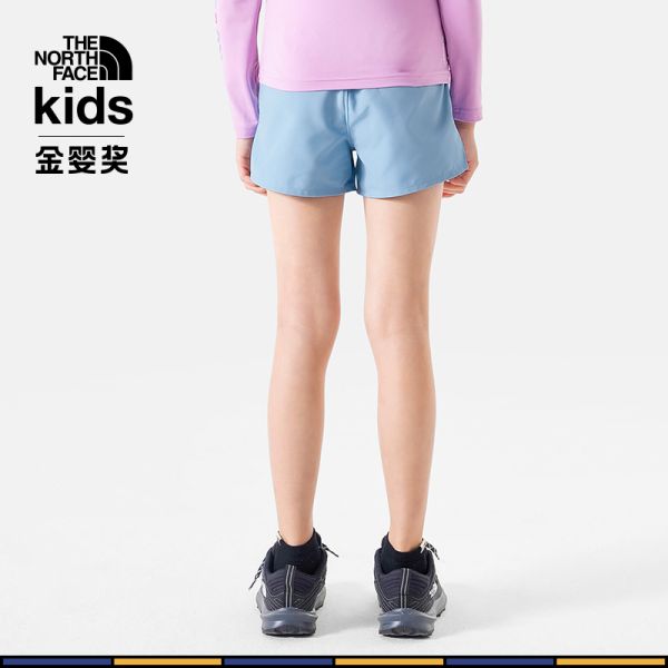 TheNorthFace北面童装女儿童UPF防晒休闲运动短裤24夏季新款|86XY