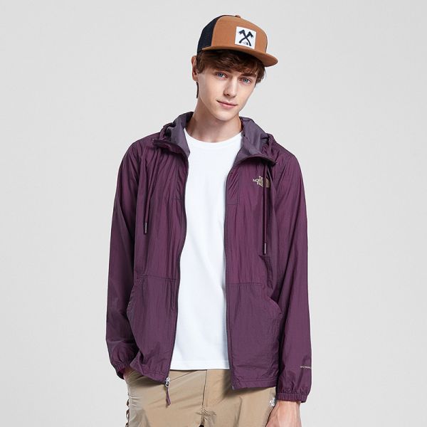 下MTheNorthFace北面皮肤衣男户外运动防风防泼溅上新|3V4T