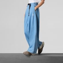 北面UE设计师款丹宁牛仔阔腿裤女宽松户外新款TheNorthFace|8FUT