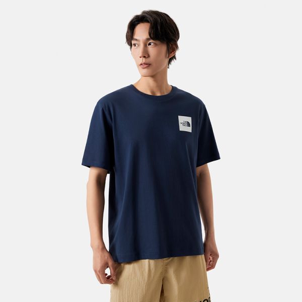 TheNorthFace北面山夏印花短袖T恤男纯棉透气户外休闲夏新款|88GA