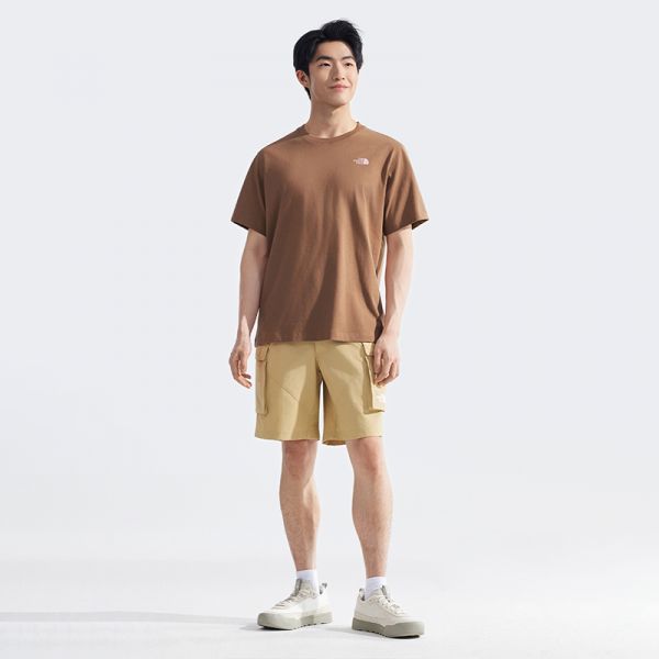 北面情侣款纯棉短袖T恤舒适爱心户外透气新款TheNorthFace|8D7U