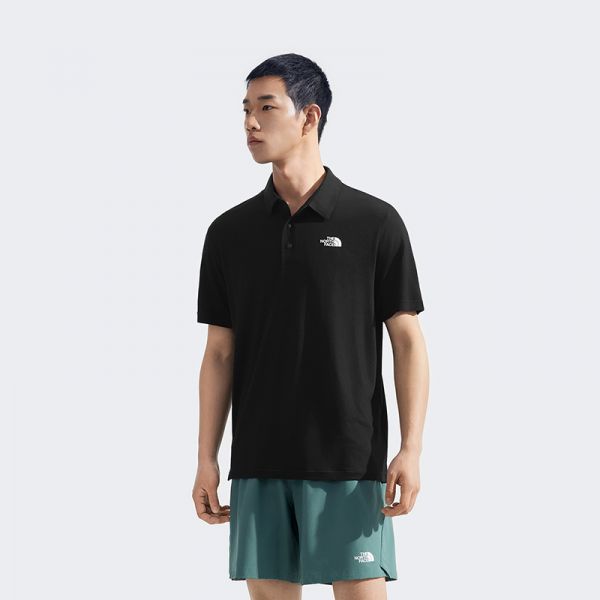北面男Misty美利奴羊毛休闲短袖Polo衫户外新款TheNorthFace|8BYK