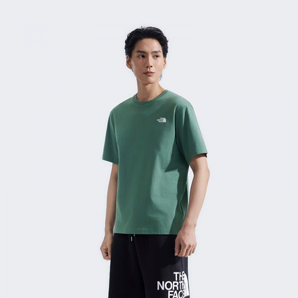 北面男女同款纯棉印花短袖T恤户外休闲透气新款TheNorthFace|8GZ6