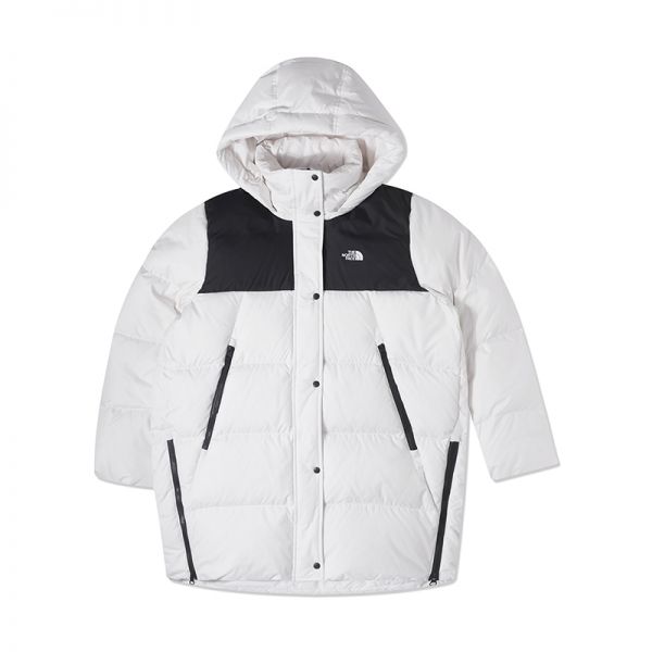 TheNorthFace北面UE女先锋设计防泼溅中长款羽绒服鹅绒24新款89TC