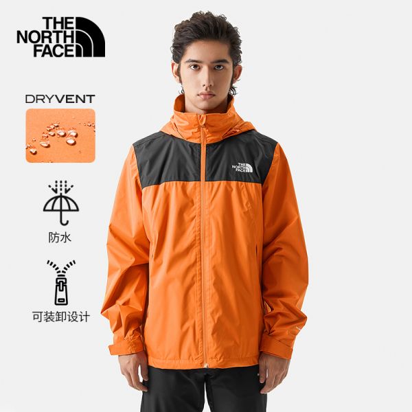 TheNorthFace北面冲锋衣男SANGRO户外黑武士秋新款防水透汽|7WCU
