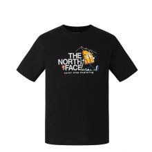 北面男女同款纯棉印花短袖T恤户外休闲透气新款TheNorthFace|8GZ8