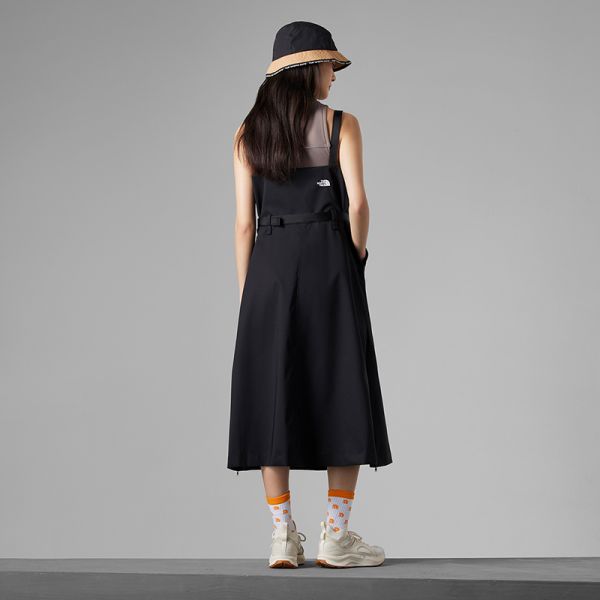 TheNorthFace北面UE女先锋设计防泼溅背带裙户外23秋冬新款83P7