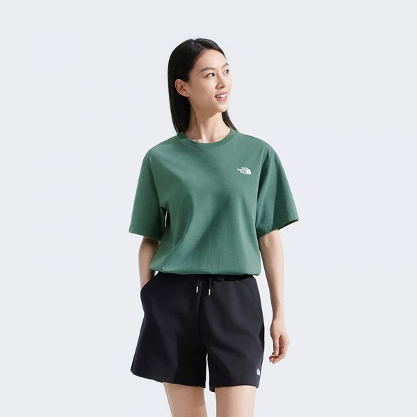 北面男女同款纯棉印花短袖T恤户外休闲透气新款TheNorthFace|8GZ6