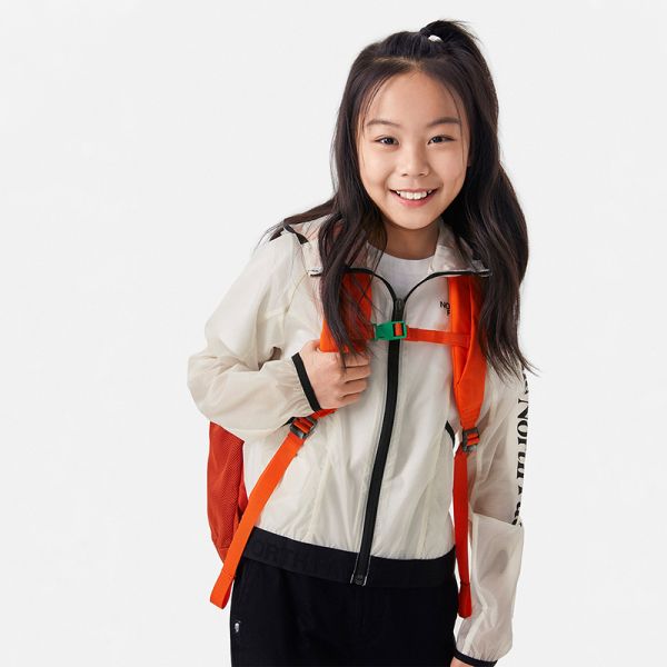 TheNorthFace北面童装皮肤衣防泼溅夹克女童户外23春夏新款|82TI
