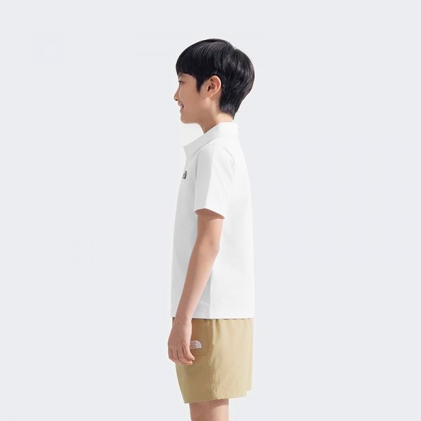 北面童装儿童短袖Polo衫男女户外透气夏季新款TheNorthFace|8C0P