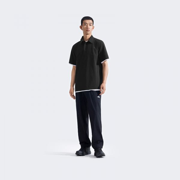 北面男Elite凉感速干衣短袖POLO衫户外透气新款TheNorthFace|8BYN