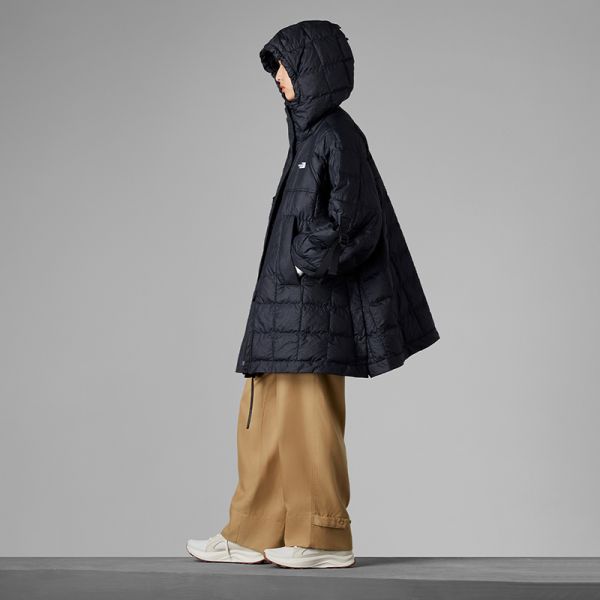 TheNorthFace北面UE先锋设计斗篷式棉服女保暖轻量23秋冬新款83PV