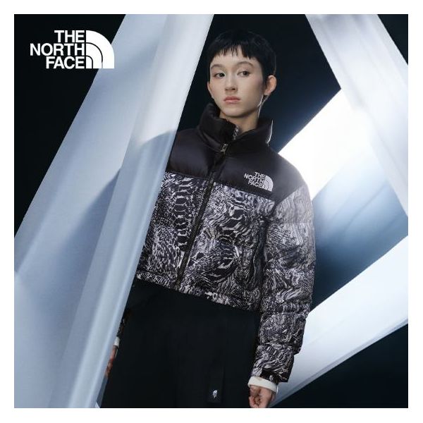 北面UE新年蜕变系列女NUPTSE短款鹅绒服保暖TheNorthFace|5GGE
