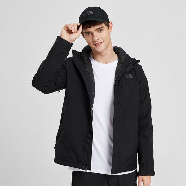 下MTheNorthFace北面夹克男三合一户外保暖防水上新|3VSH