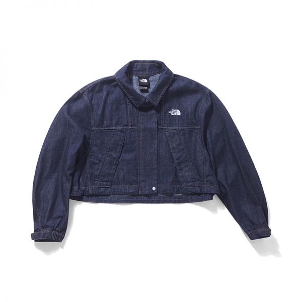 TheNorthFaceUE北面女先锋设计高腰牛仔外套23春夏新款81SN