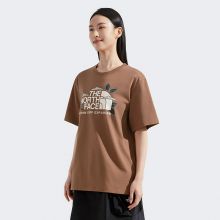 北面男女同款纯棉印花短袖T恤户外透气春夏新款TheNorthFace|8D7W