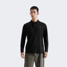 北面男Elite美利奴羊毛长袖POLO衫轻薄户外新款TheNorthFace|8DRH