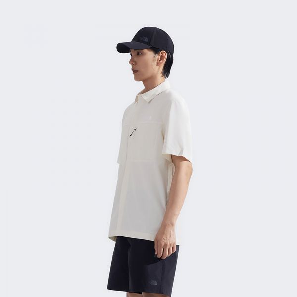 北面男LIGHTRANGE防晒速干短袖衬衫夏户外新款TheNorthFace||8DG0