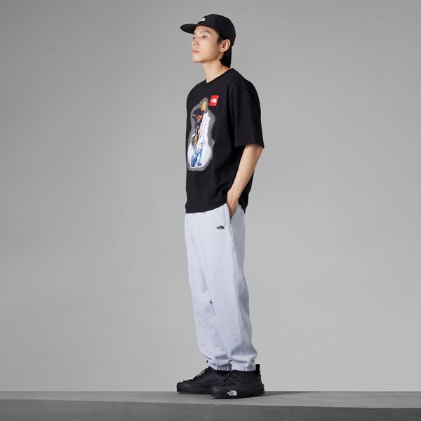 TheNorthFace北面UE重磅纯棉印花短袖T恤男舒适23秋冬新款83QK