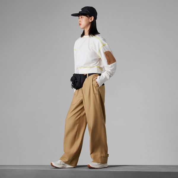 TheNorthFace北面UE先锋设计抓绒上衣外套高腰女23秋冬新款83PC