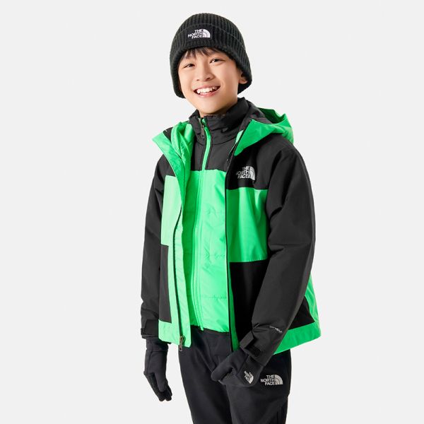 TheNorthFace北面童装男童滑雪服三合一冲锋衣外套23冬新款|82XS