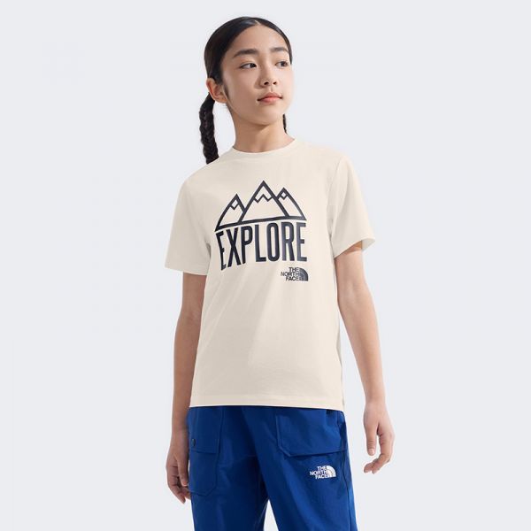 北面童装Adventure儿童男女UPF防晒速干短袖T恤TheNorthFace|8AN8