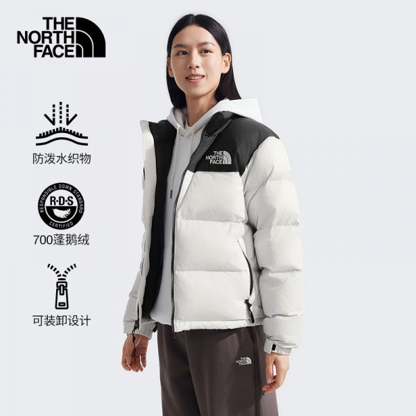 北面女96 Nuptse羽绒服潮牌鹅绒经典ICON户外TheNorthFace|3XEO
