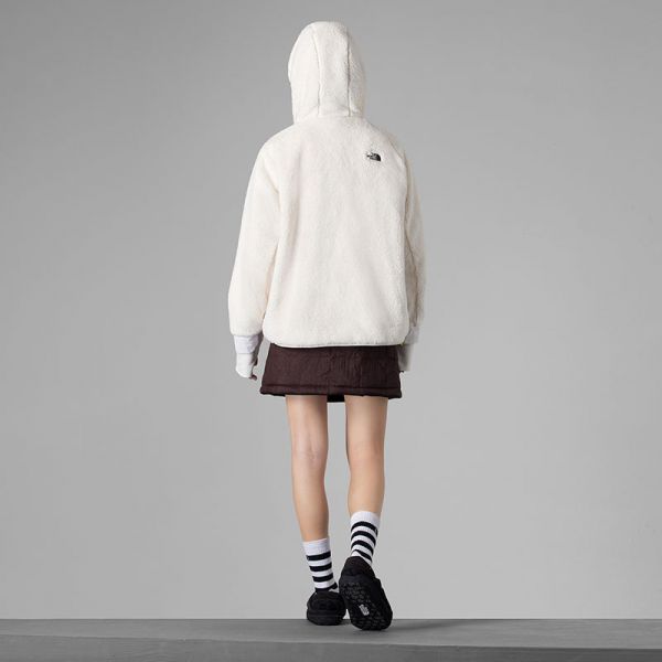 TheTheNorthFace北面UE先锋设计仿羊羔绒连帽外套女23秋新款83Q9