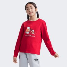 北面童装「新年蜕变」男女儿童纯棉长袖T恤户外TheNorthFace|8CFY