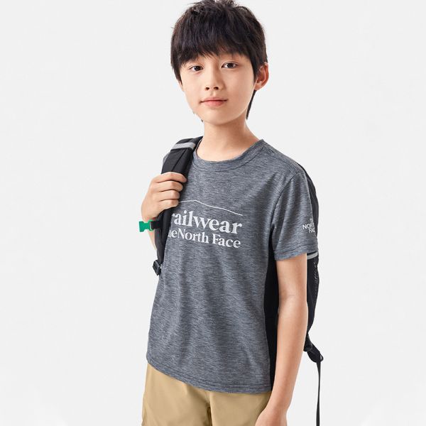 TheNorthFace北面童装短袖T恤男童户外快干透气23春夏新款|81ZE